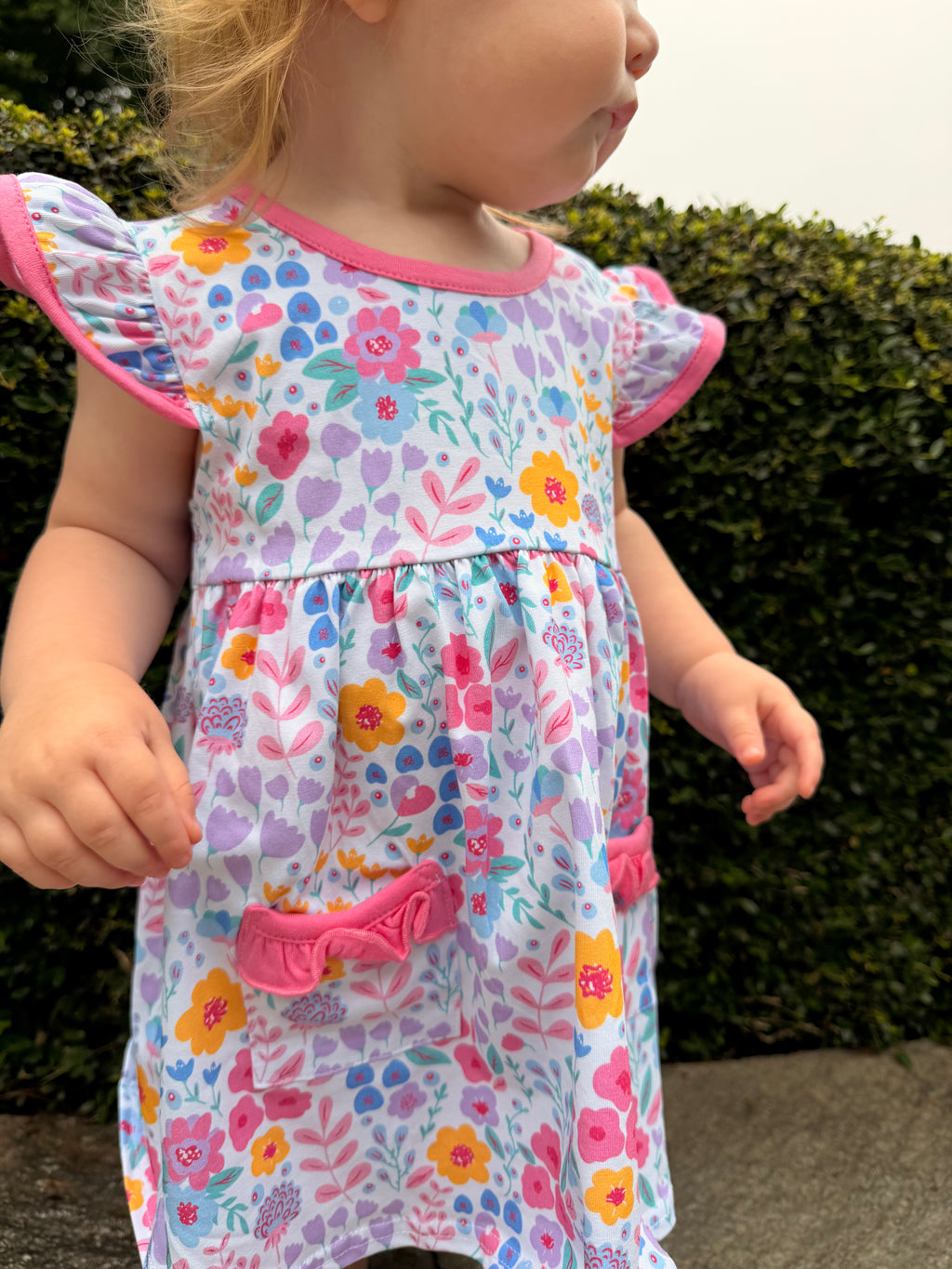 Poppies and Petals Pocket Dress