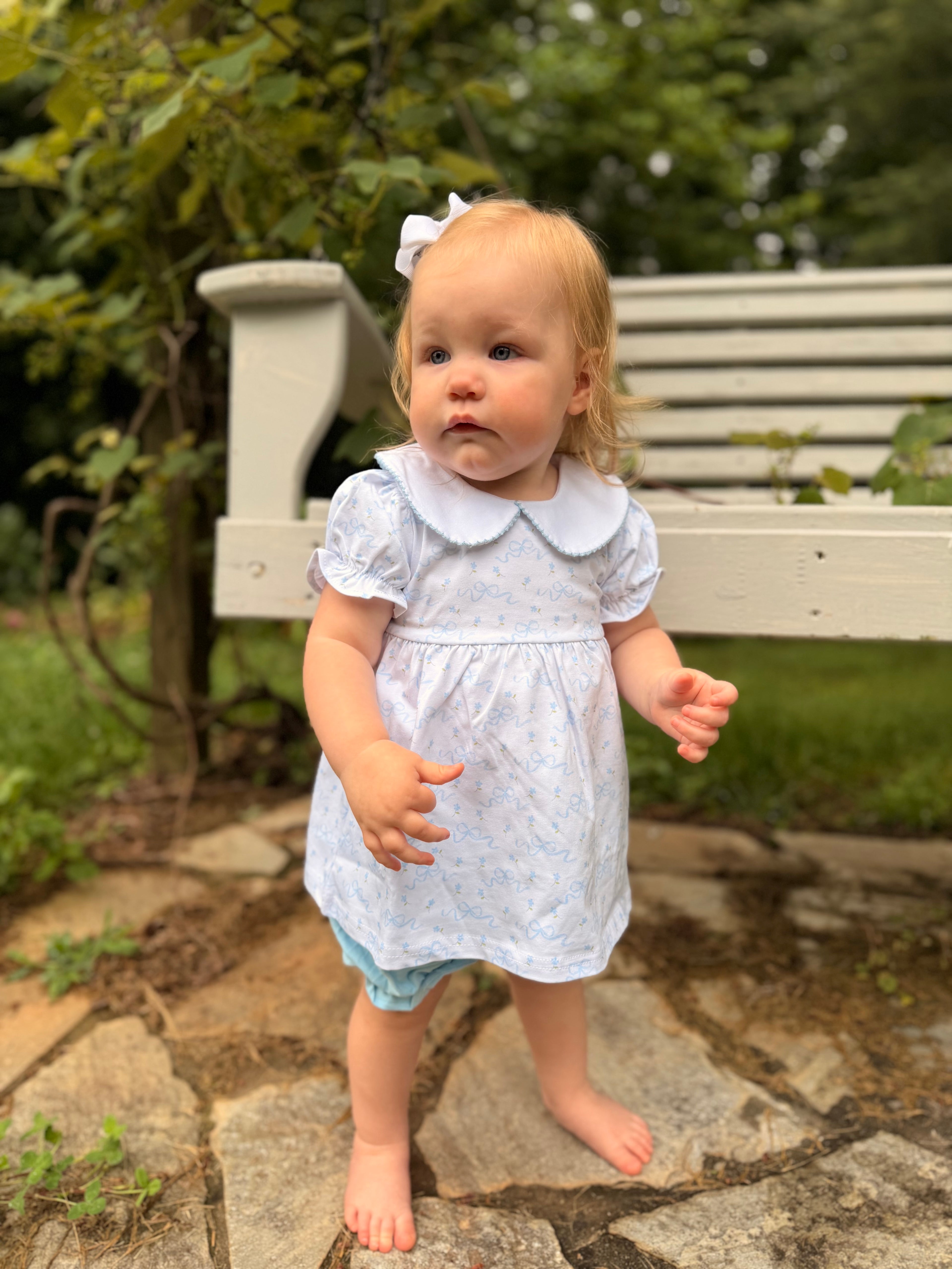 Blooming Bows Charlotte Bloomer Set