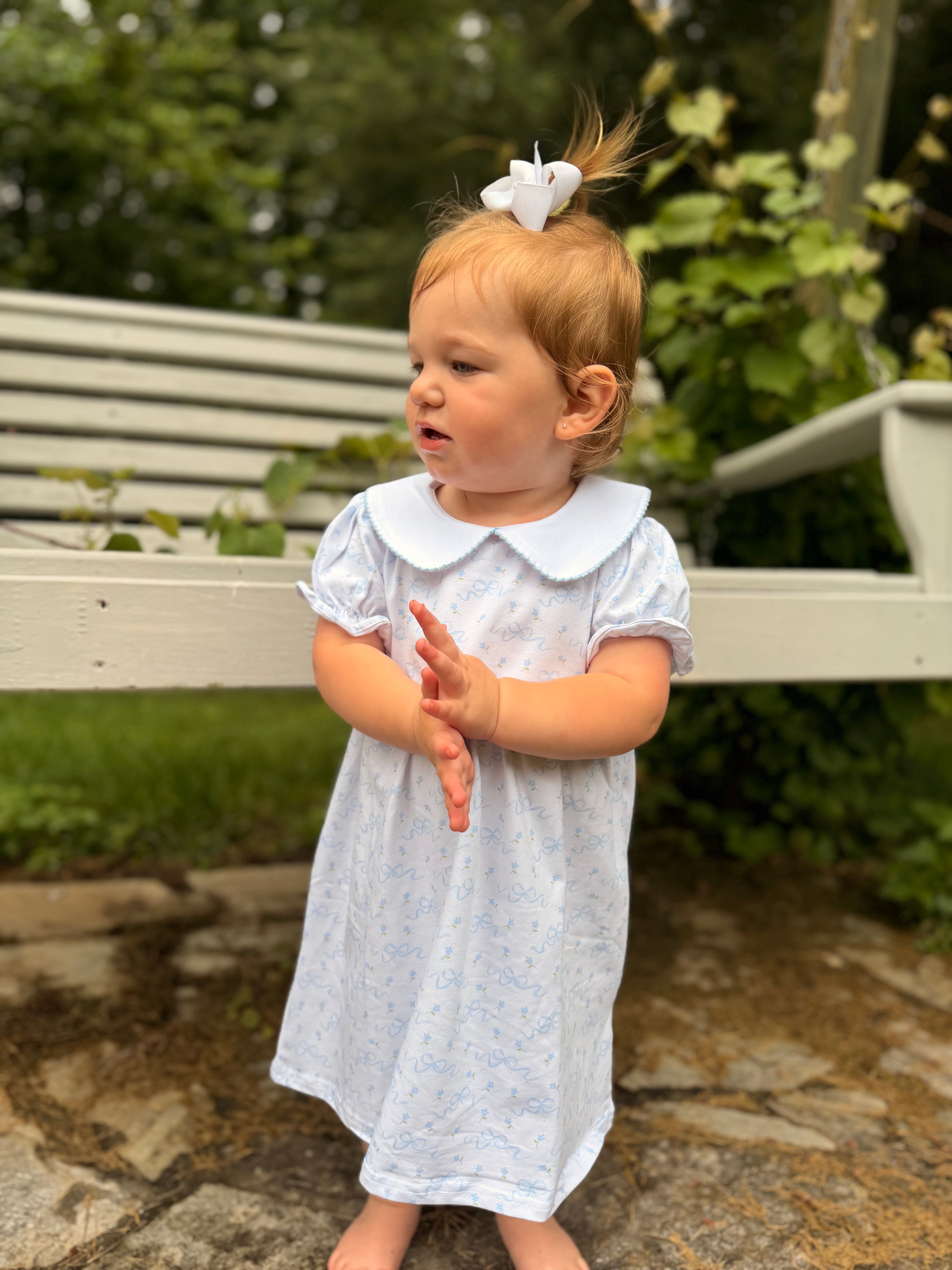 Blooming Bow Charolette Dress